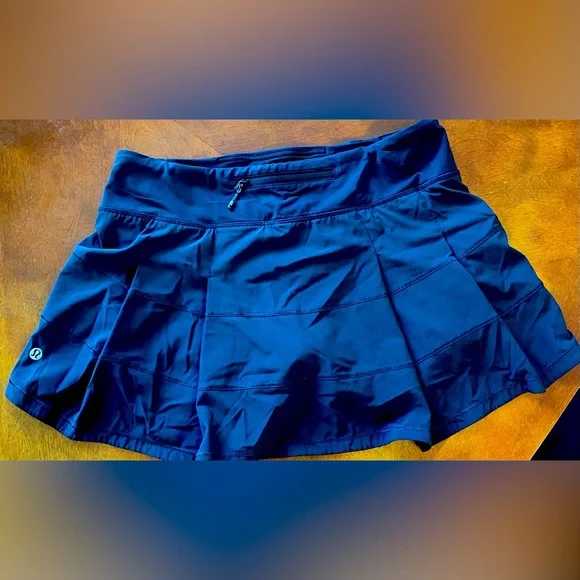 Lululemon Navy Blue Athletic Skirt 8 - Picture 4 of 6